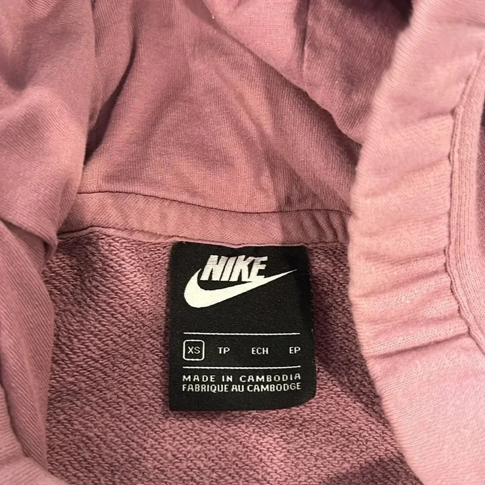 Nike Sportswear Chest Swoosh Oversized Hoodie‎ Double Swoosh Cuff XS EUC